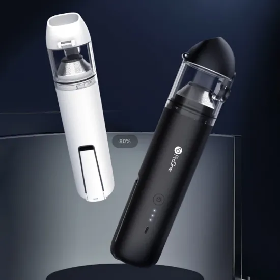 تصویر  جارو شارژی و پمپ باد قابل حمل