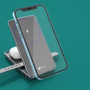 تصویر  شارژر بی‌سیم فست 15 وات پرووان مدل PWL820