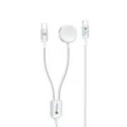 تصویر  کابل شارژ مغناطیسی ساعت هوشمند 60وات پرووان مدل PWL830