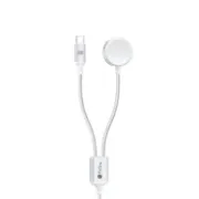 تصویر  کابل شارژ مغناطیسی ساعت هوشمند 60وات پرووان مدل PWL830