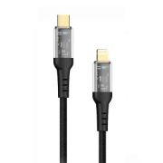 تصویر  کابل تبدیل USB-C به لایتنینگ پرووان مدل PCC114 20W طول 1 متر