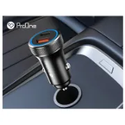 تصویر  شارژر فندکی 38 وات پرووان مدل PCG25