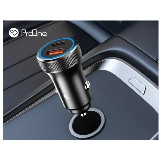 تصویر  شارژر فندکی 38 وات پرووان مدل PCG25