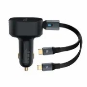 تصویر  شارژر فندکی 30 وات پرووان مدل PCG26