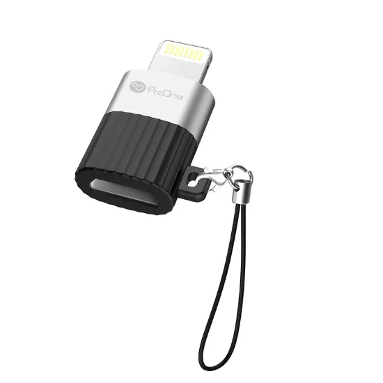 تصویر  مبدل USB OTG به لایتنینگ پرووان مدل PCO05